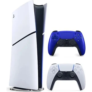 Playstation 5 Slim Dijital Edition +2. Cobalt Blue Dualsense