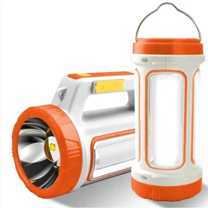 JQ-6088 Şarjlı El Feneri Solar Enerji Panelli 3 W 1000 Lümen Kamp Lambası