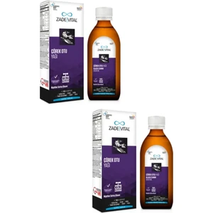 Zade Vital Zadevital Çörek Otu Yağı 150 ml x 2 Adet Cam Şişe Özel Paket