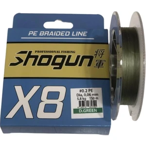 8x 150 mt  Dark Green Ip Misina