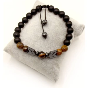 Naz Doğal Taş Onıks ve Kaplan Gözü Küre Kesim 8mm