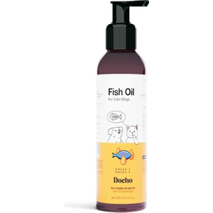 Kedi Ve Köpekler Için Omega 3 Ve 6 Içerikli Balık Yağı 200 Ml