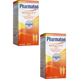 Vitality 60 Tablet x 2 Adet