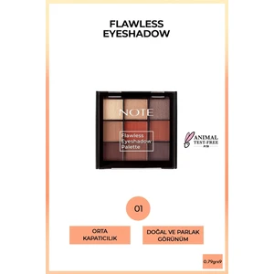 Note Cosmetics Flawless Göz Far Paleti 01