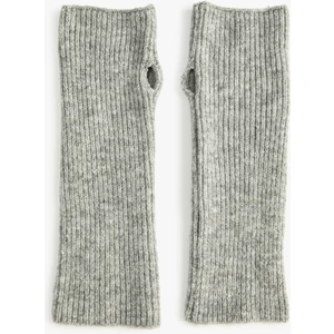 Parmaksız Eldiven Lastikli Örgü