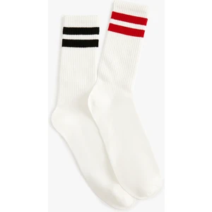 Tenis Çorabı 2'li Çok Renkli