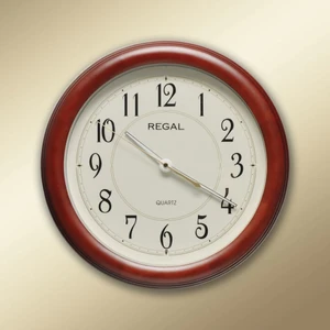 0912 AIL Masif Ahşap Duvar Saati