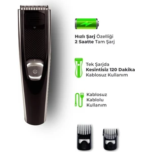 GM-8100 Fiyaka Şarjlı Saç Kesme traş Makinesi