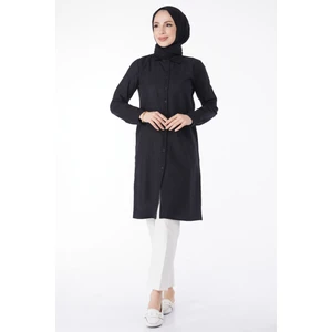 Siyah Tesettür Tunik 13141