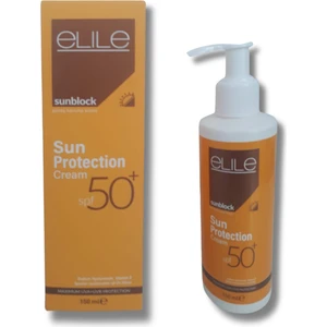 Güneş Koruma Kremi SPF 50+ / Elile Sunblock Sun Protection Cream SPF 50+