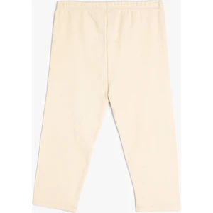 Basic Tayt Beli Lastikli Ribanalı Pamuklu