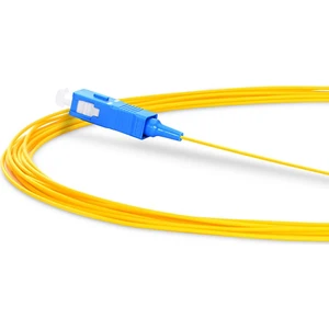 Evlere Kadar Fiber Sc Sm Sx 0,9mm 9/125 1 Core Pigtail Fiber Optik Kablo (1,5 Metre)