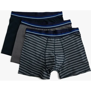 3'lü Boxer Seti Beli Lastikli