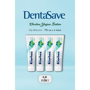 4 Al 3 Öde Dentasave Klorhex Diş Macunu 75 Ml