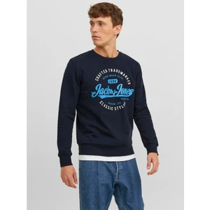 Jack & Jones Erkek Bisiklet Yaka Sweatshirt - 12236177