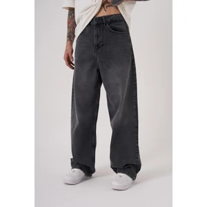 Erkek Oversize Baggy Jean Asphalt