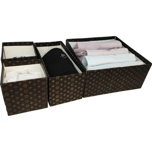 Tozlu Pazar 4 Bölmeli Çekmece Içi Düzenleyici Organizeri 4 Lü Kutu Set