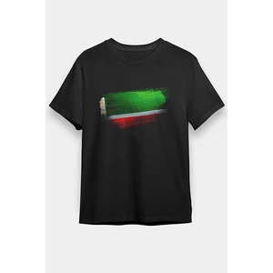 Çeçenistan - Chechnya - Chechen Republic Siyah Unisex Tişört T-Shirt