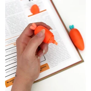 Fosforlu Keçeli Havuç Kalem Seti 6'lı