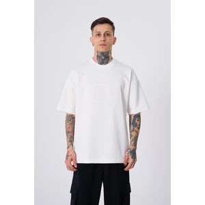 Erkek Machinist Dollar Basic Oversize Ekru Tişört