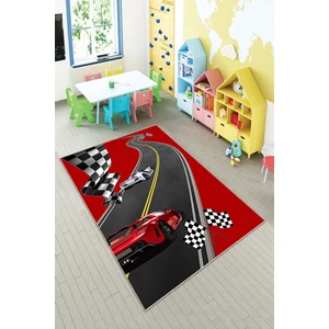 Desenli Renkli Dijital Baskı Yıkanabilir Kaymaz Taban Modern Çocuk Halısı ve Yolluk.
