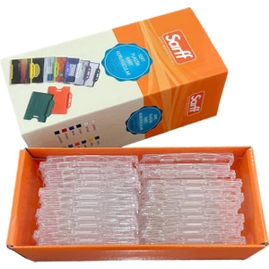 Şeffaf Çift Yönlü Kart Muhafaza Kabı 25 'li ( 1 Paket )