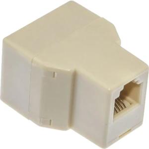 Rj-11 Telefon Ara Bağlantı Buatı 1 Dişi 2 Dişi