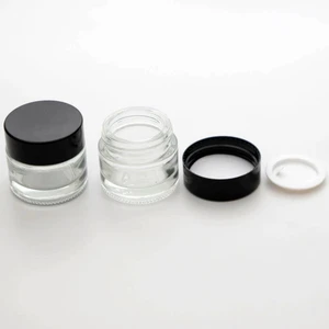 Krem Kavanozu 10 ml (5 Adet) Şeffaf  Kutu