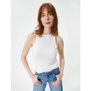 Fitilli Atlet Halter Yaka Basic
