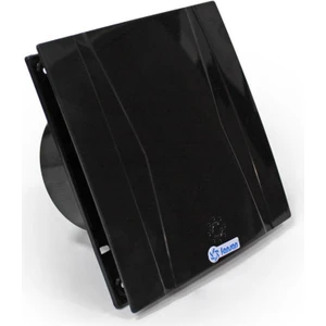 Dekoratif Siyah Banyo Tuvalet Cam ve Pencere Tipi Aspiratör Tba 120-N - 12 cm