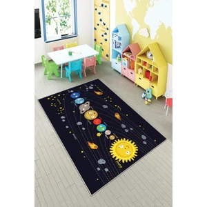 Ekonomik Desenli Renkli Dijital Baskı Yıkanabilir Kaymaz Taban Modern Çocuk Halısı.(Süngersiz)