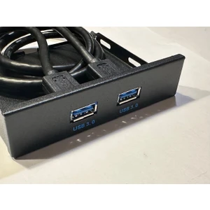 2 Port USB 3.0 Kasa Için Ön Panel USB 3.0 Kasa Için Ön Panel 3.5'' USB 3.0 Panel