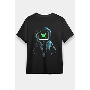 Hacker Siyah Unisex Tişört T-Shirt