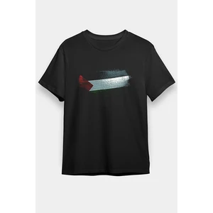 Filistin - Palestine Siyah Unisex Tişört T-Shirt