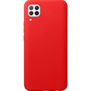 Huawei P40 Lite Uyumlu Nano Arka Koruma Kılıf - Kırmızı