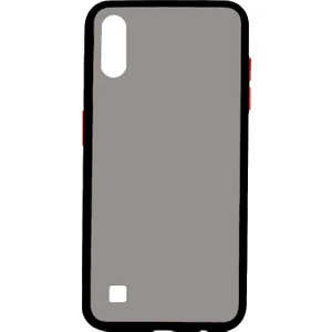 Samsung Galaxy A01 Uyumlu Neptün Seri Arka Koruma Kılıf - Siyah
