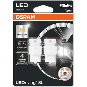 WY21W 7504DYP-02B LED Ampül Amber 2'lipaket
