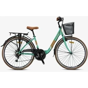 Tetra 3.0 28 V 15 Şehir Bisikleti Mint Yeşili-Kahverengi-Bej