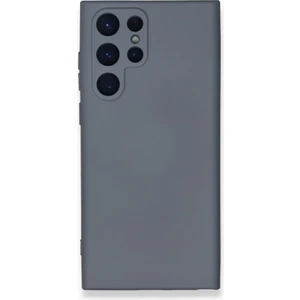Samsung Galaxy S22 Ultra Uyumlu Nano Arka Koruma Kılıf - Gri