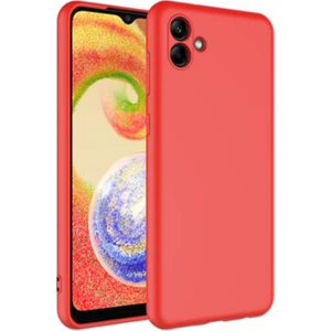 Samsung Galaxy A04 Uyumlu Lansman Seri Arka Koruma Kılıf - Kırmızı