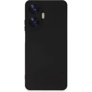 Realme C55 Uyumlu Nano Arka Koruma Kılıf - Siyah