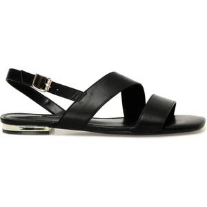 Nine West Logan 4fx Siyah Kadın Düz Sandalet
