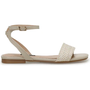Nine West Ararat 4fx Bej Kadın Düz Sandalet
