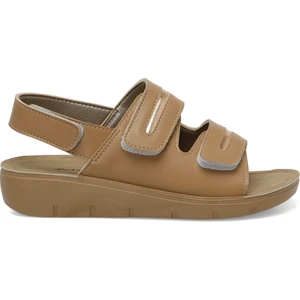 166279.Z4FX Camel Kadın Comfort Sandalet