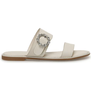 Incı Alexa 4fx Bej Kadın Düz Terlik