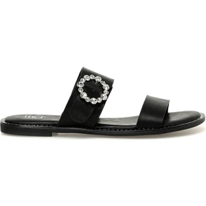 Incı Alexa 4fx Siyah Kadın Düz Terlik