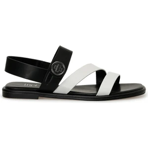 Incı Raın 4fx Siyah Kadın Düz Sandalet