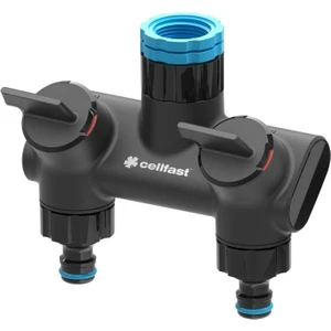 Ergo İkili Su Dağıtıcı Konnektör Musluk Bağlantı Aparatı G1/2"-G3/4"-G1"