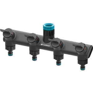 Ergo Dörtlü Su Dağıtıcı Konnektör Musluk Bağlantı Aparatı G1/2"-G3/4"-G1"