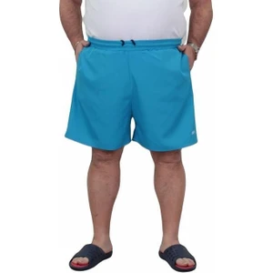 Büyük Beden Klasik Deniz Şortu 23677 Turkuaz